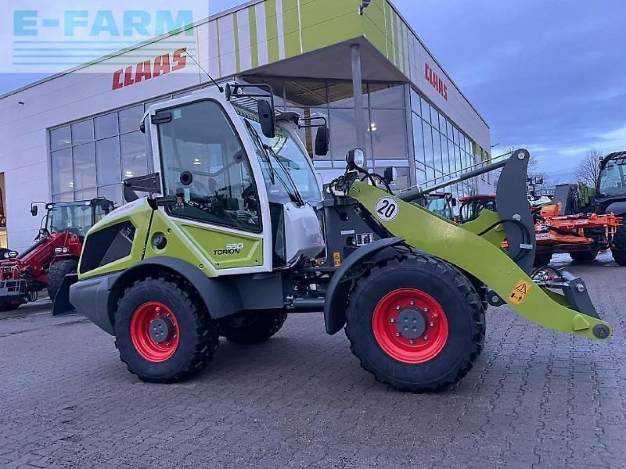 CLAAS torion 530 claas radlader - Mini excavator: picture 1 CLAAS torion 530 claas radlader - Mini excavator: picture 1