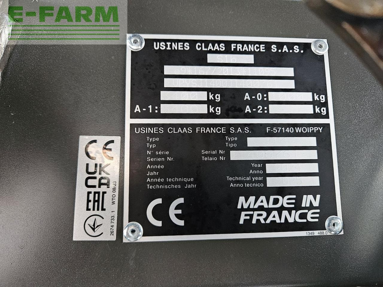 CLAAS variant 565rc - Square baler: picture 5 CLAAS variant 565rc - Square baler: picture 5