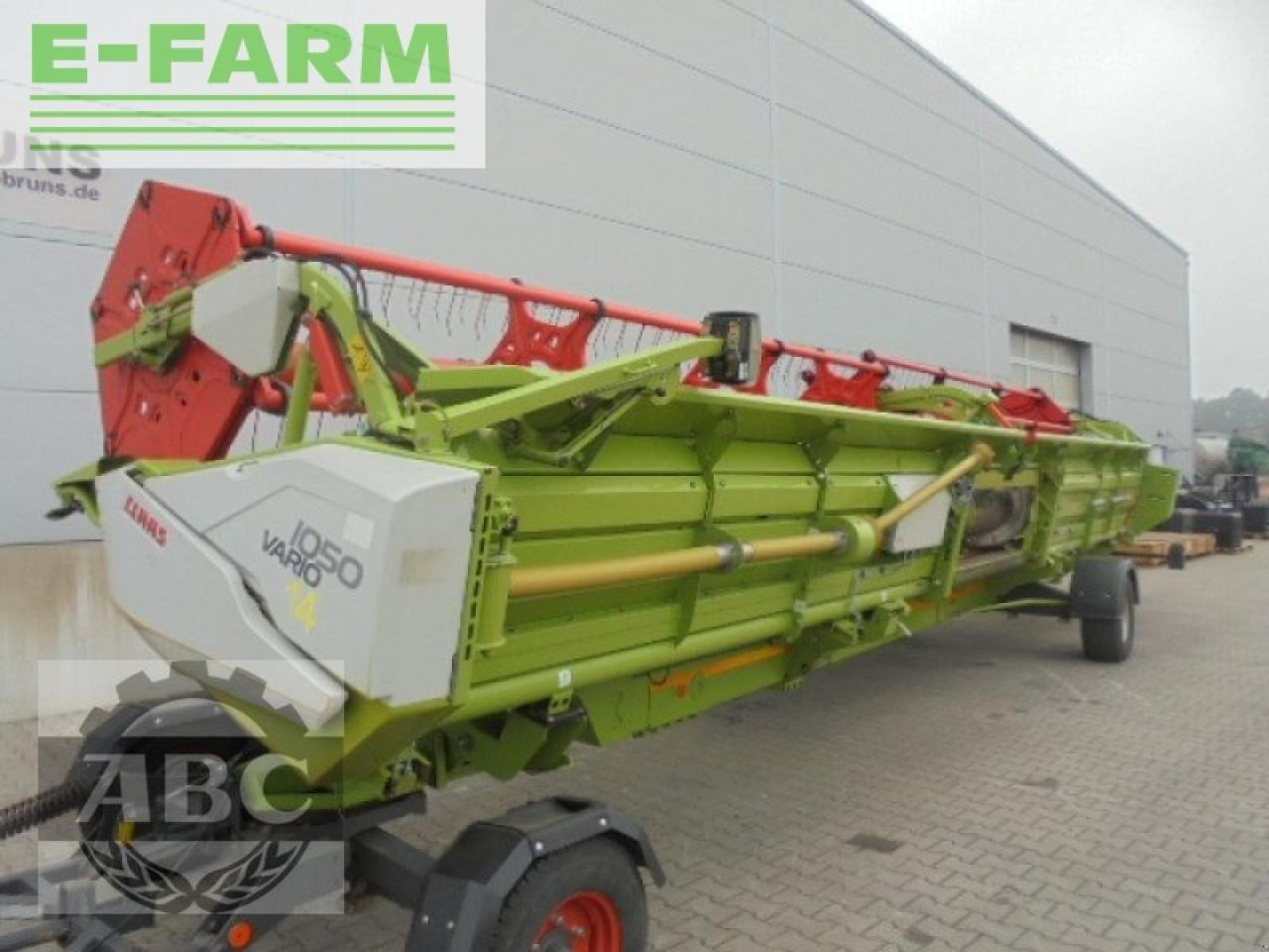 CLAAS vario 1050 - Combine header: picture 2 CLAAS vario 1050 - Combine header: picture 2