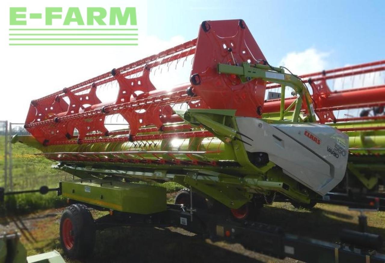 CLAAS vario 560 ac + transportwagen - Combine header: picture 1 CLAAS vario 560 ac + transportwagen - Combine header: picture 1