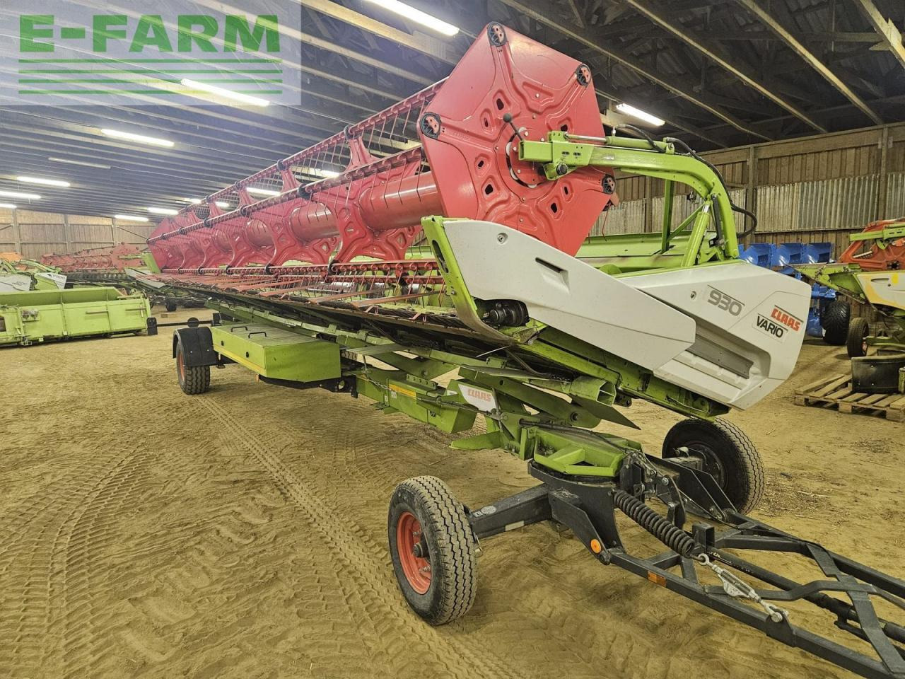 CLAAS vario 930 + 2 rapstrenner + transportwagen - Combine header: picture 2 CLAAS vario 930 + 2 rapstrenner + transportwagen - Combine header: picture 2