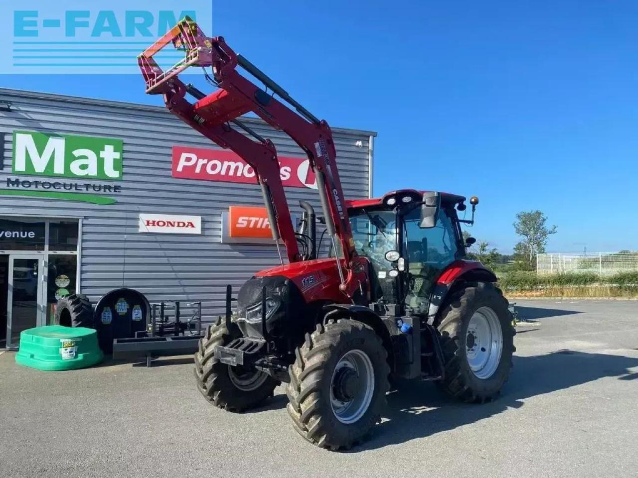 Case-IH maxxum 115 - Farm tractor: picture 1 Case-IH maxxum 115 - Farm tractor: picture 1