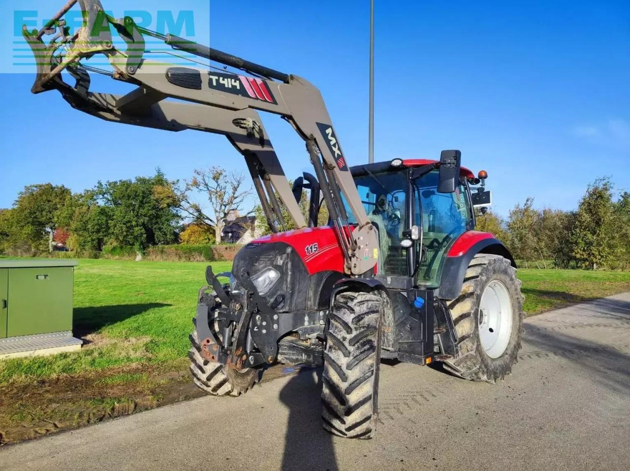 Case-IH maxxum 115 - Farm tractor: picture 1 Case-IH maxxum 115 - Farm tractor: picture 1
