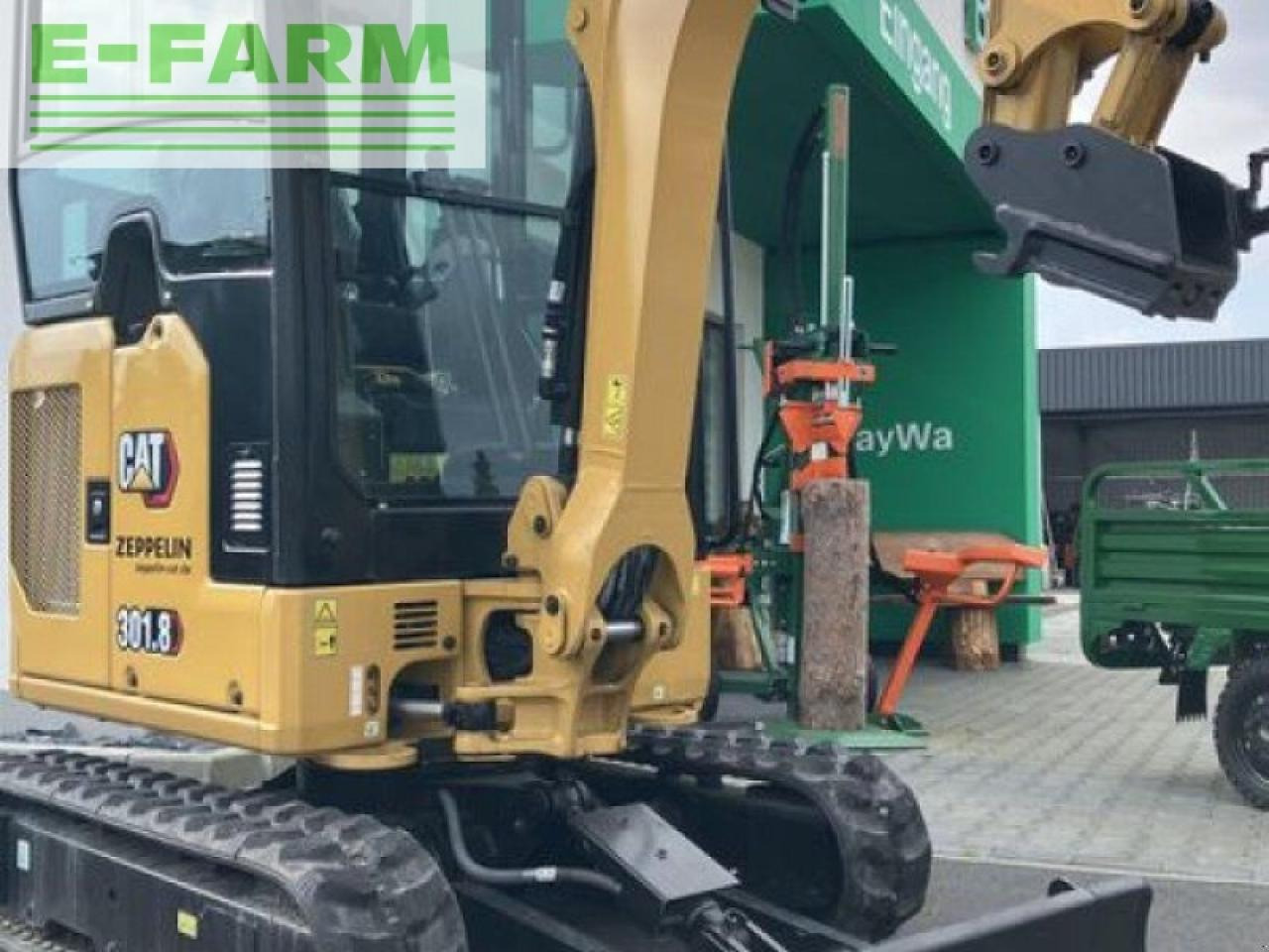 Mini excavator Caterpillar 301.8-05a: picture 7