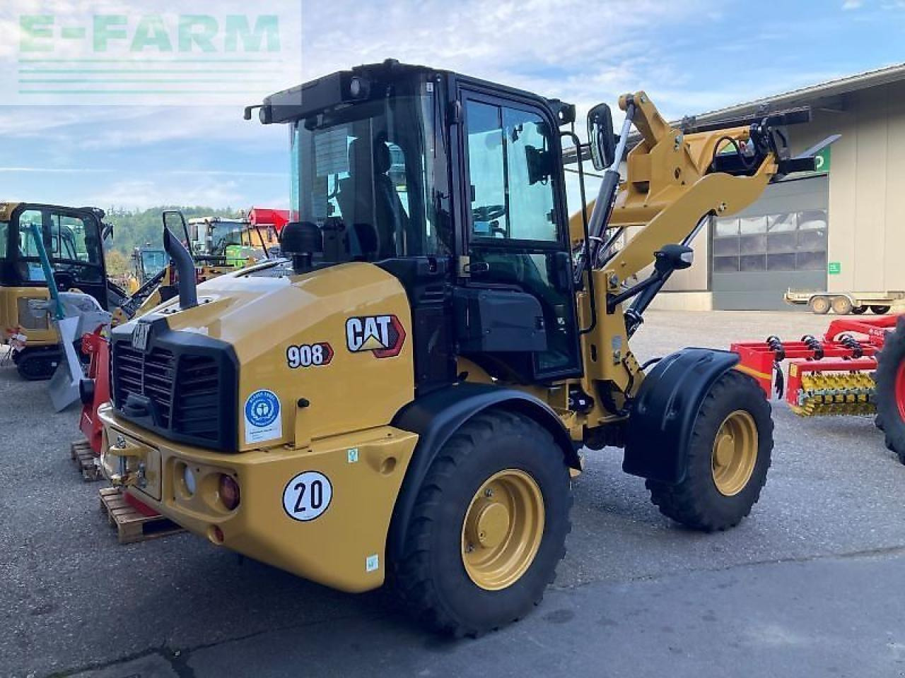 Caterpillar cat 908 - Mini excavator: picture 3 Caterpillar cat 908 - Mini excavator: picture 3