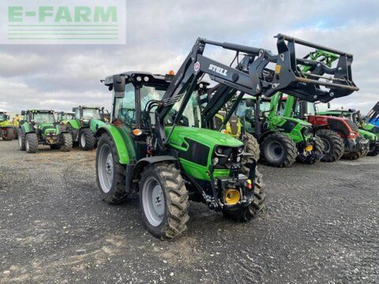 Farm tractor Deutz-Fahr 5080d keyline Keyline: picture 8