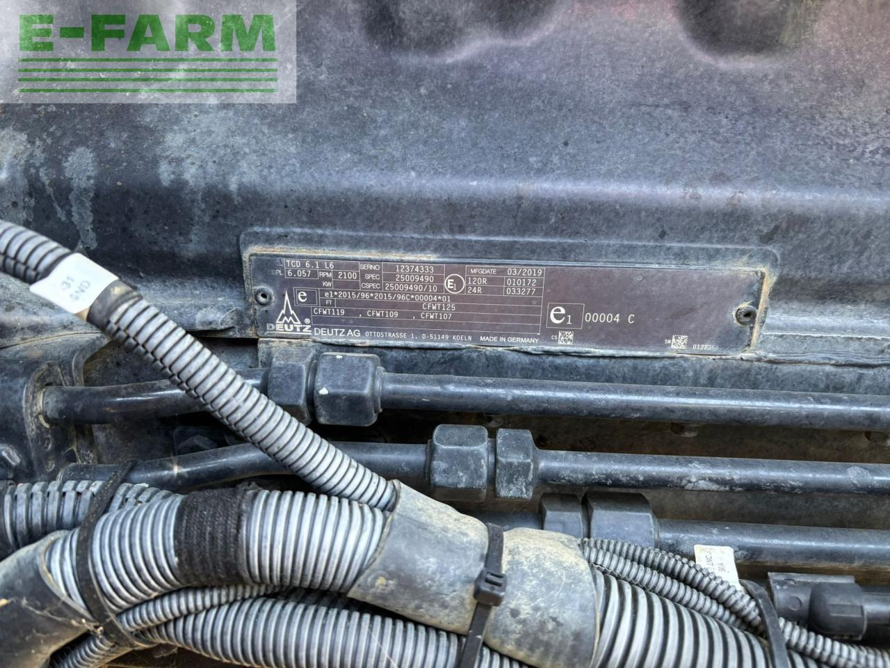 Deutz-Fahr 6155 Agrotron - Farm tractor: picture 5 Deutz-Fahr 6155 Agrotron - Farm tractor: picture 5