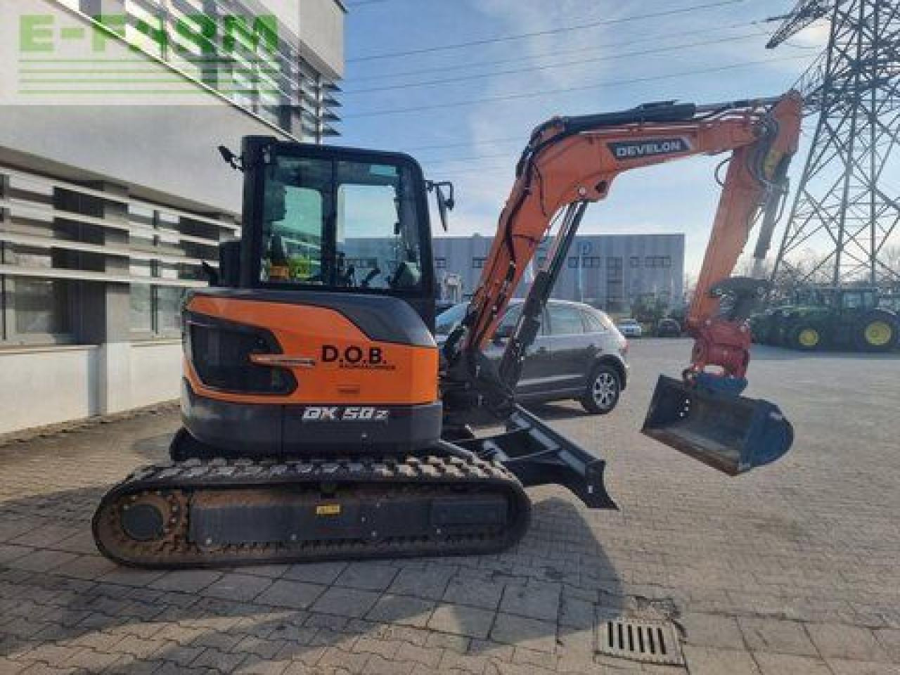 Doosan dx 50z-7 - Mini excavator: picture 4 Doosan dx 50z-7 - Mini excavator: picture 4