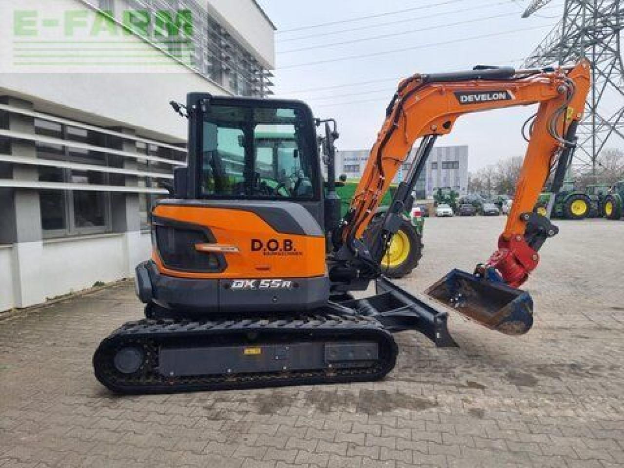 Doosan dx55r-7 - Mini excavator: picture 3 Doosan dx55r-7 - Mini excavator: picture 3