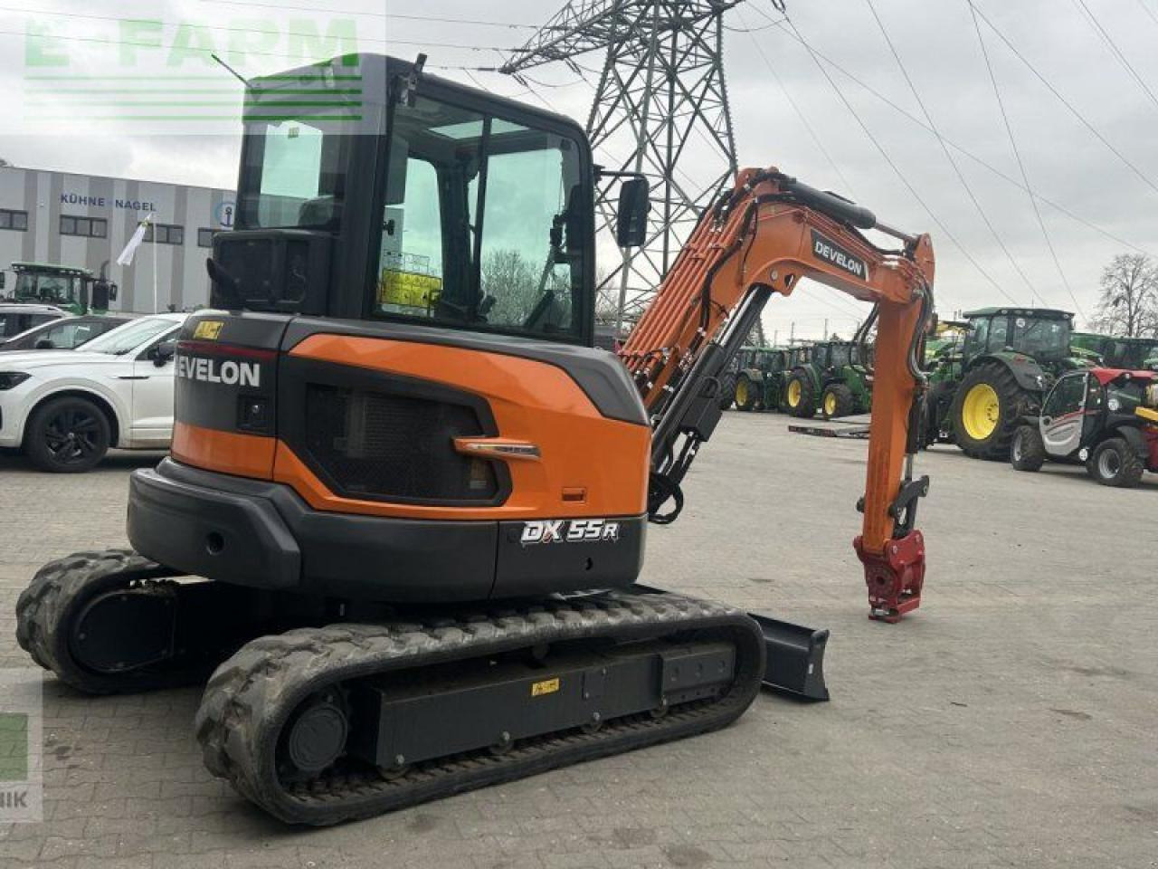 Doosan dx55r-7 - Mini excavator: picture 5 Doosan dx55r-7 - Mini excavator: picture 5