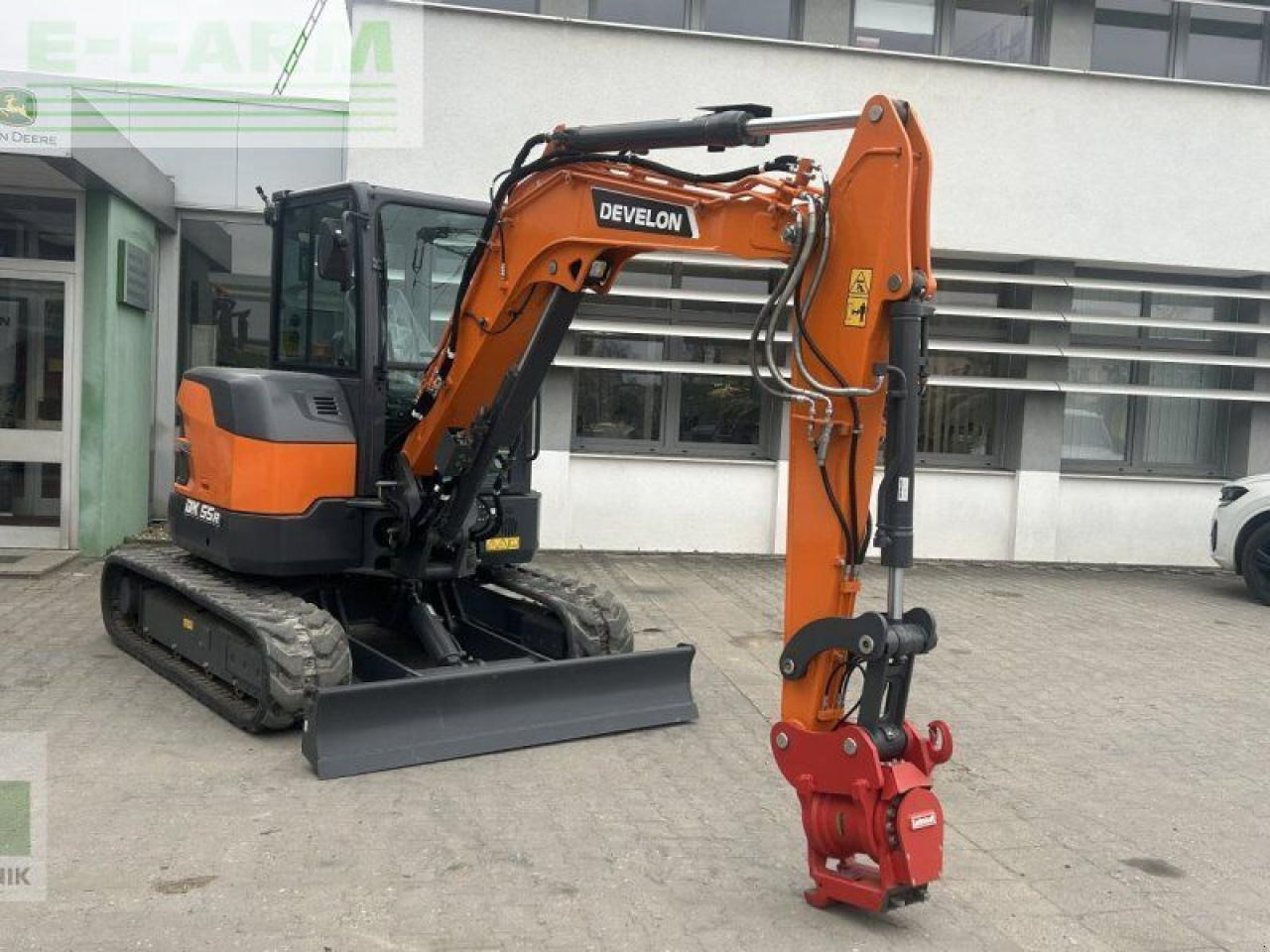 Doosan dx55r-7 - Mini excavator: picture 3 Doosan dx55r-7 - Mini excavator: picture 3
