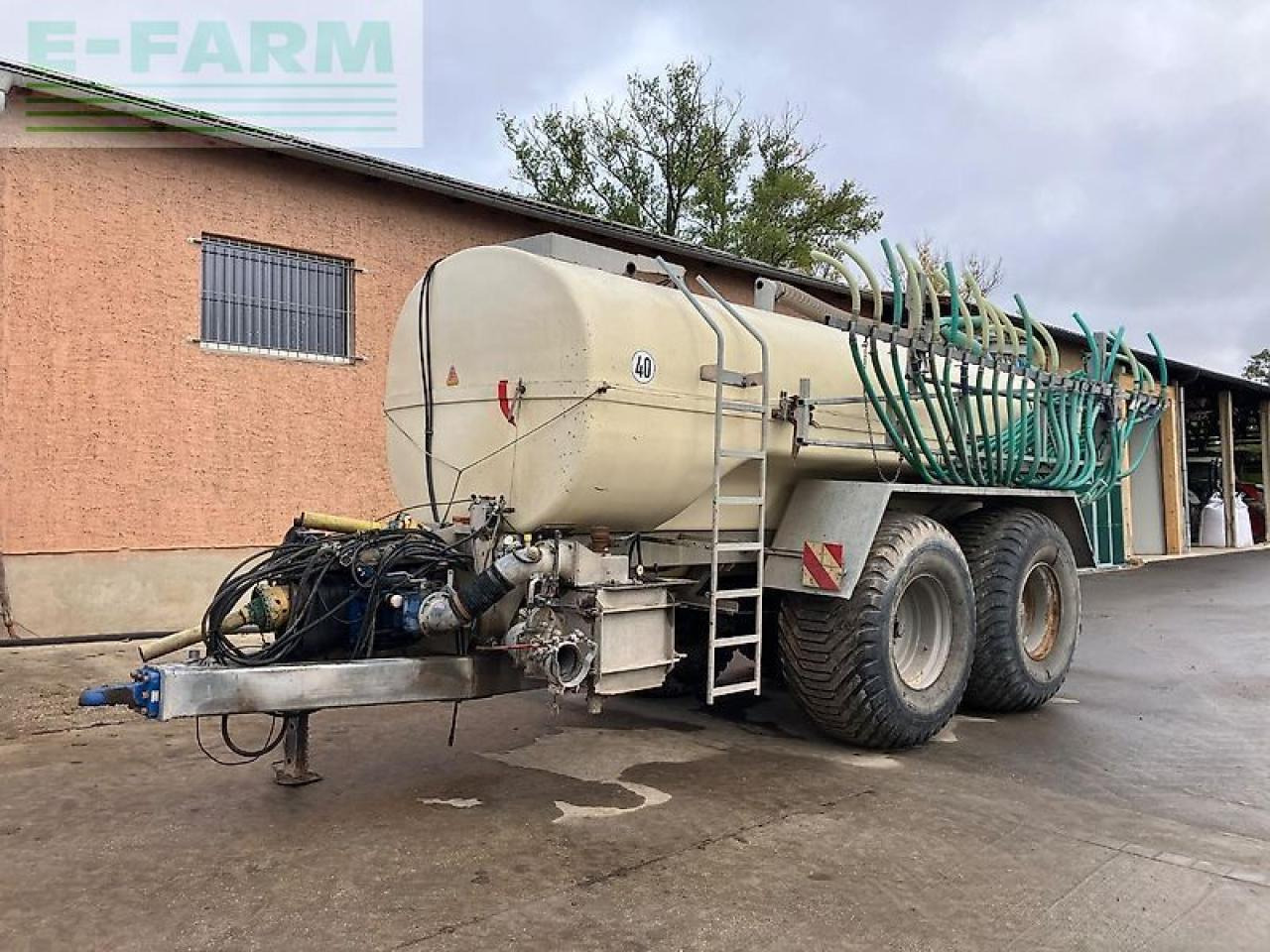 Eisele fw 240/160 mit vogelsang 12m schleppschlauch - Fertilizing equipment: picture 4 Eisele fw 240/160 mit vogelsang 12m schleppschlauch - Fertilizing equipment: picture 4