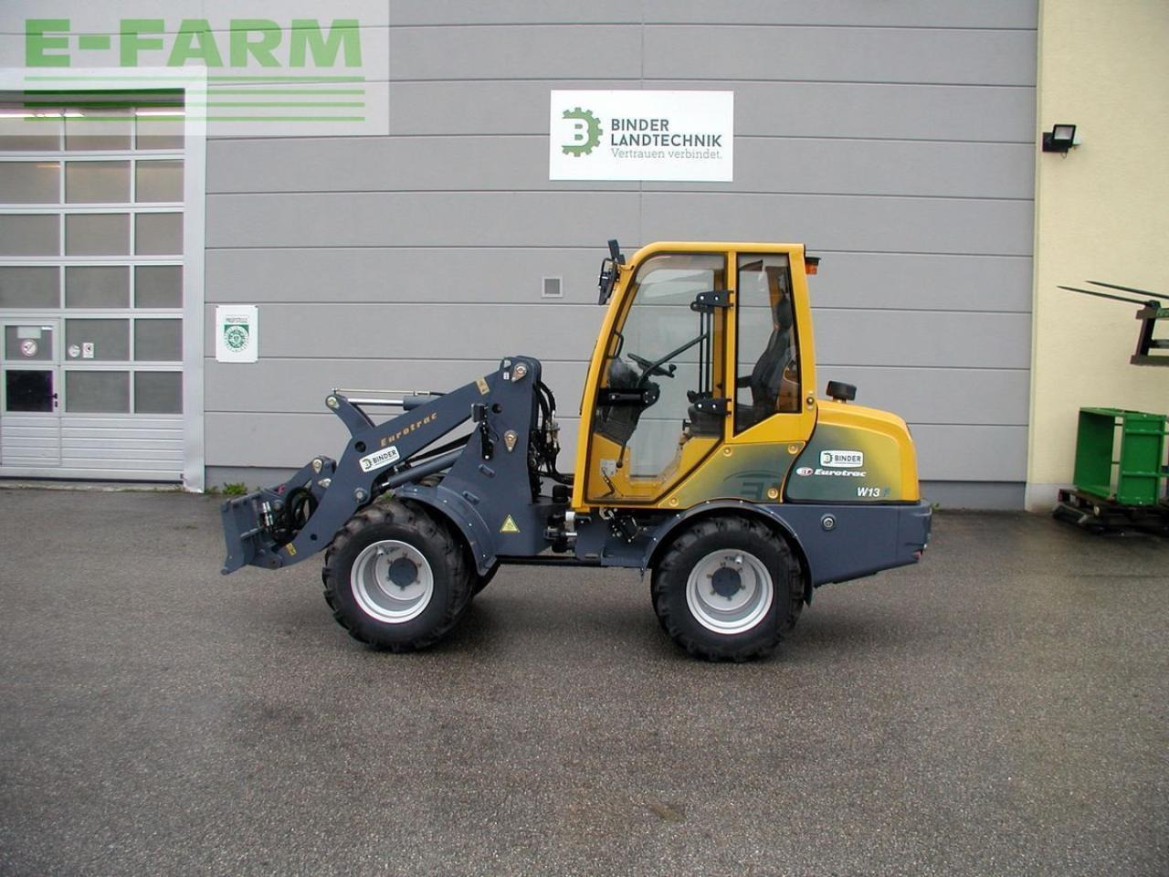 Eurotrac 850 / w13-cf hoflader - Mini excavator: picture 5 Eurotrac 850 / w13-cf hoflader - Mini excavator: picture 5