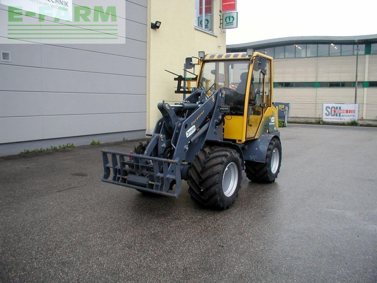 Eurotrac 850 / w13-cf hoflader - Mini excavator: picture 1 Eurotrac 850 / w13-cf hoflader - Mini excavator: picture 1