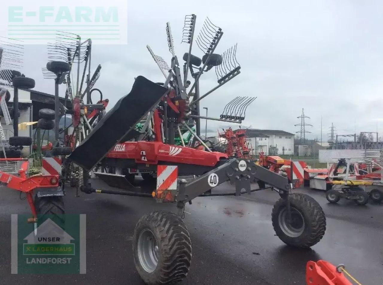 Fella juras 7850 pro - Tedder/ Rake: picture 4 Fella juras 7850 pro - Tedder/ Rake: picture 4