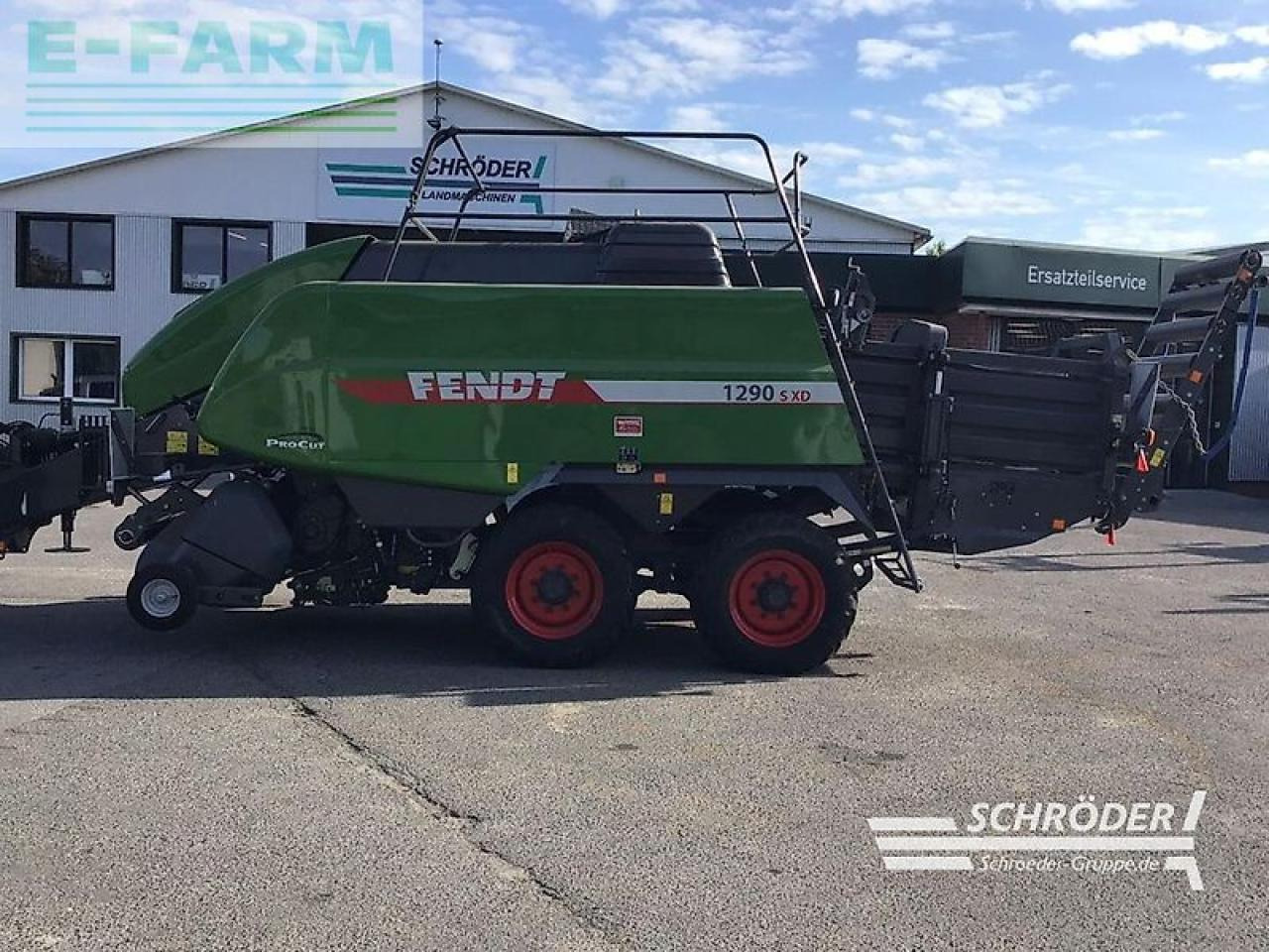 Fendt 1290 xd - nur 4000 ballen ! - Square baler: picture 5 Fendt 1290 xd - nur 4000 ballen ! - Square baler: picture 5
