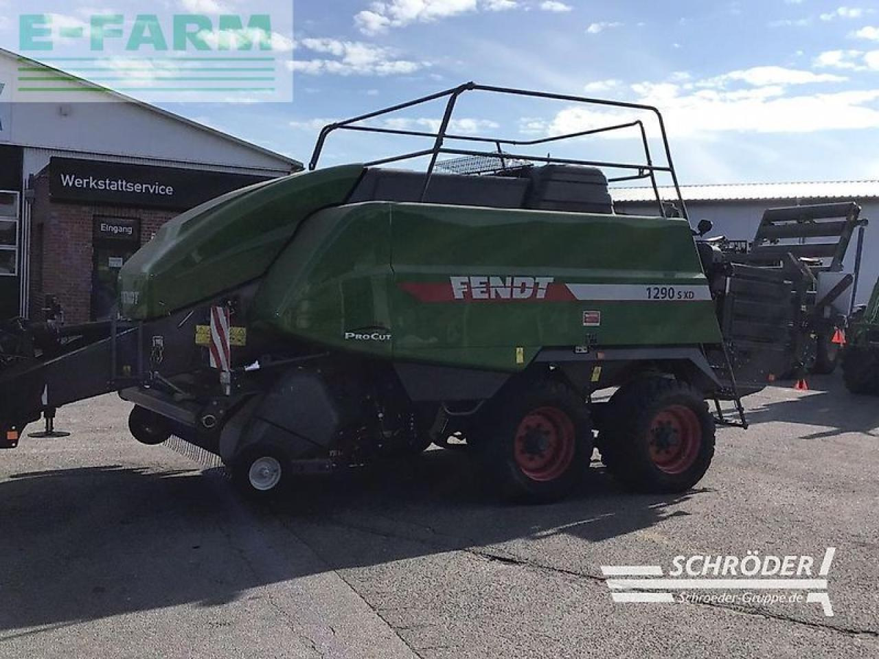 Fendt 1290 xd - nur 4000 ballen ! - Square baler: picture 4 Fendt 1290 xd - nur 4000 ballen ! - Square baler: picture 4