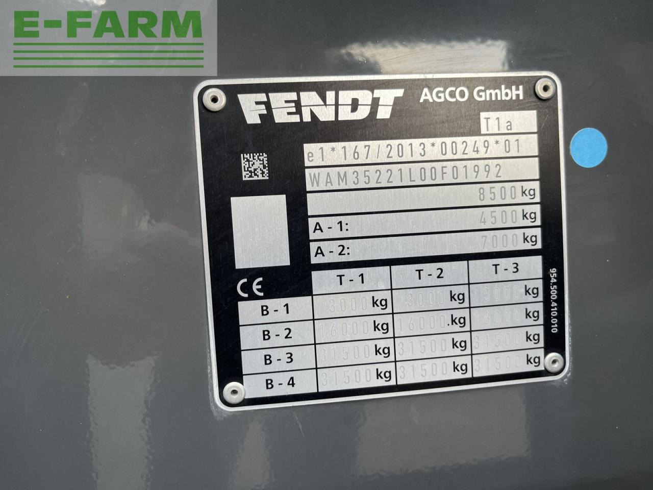 Farm tractor Fendt 312 vario gen4 profi setting2 m. frontlader Profi: picture 13