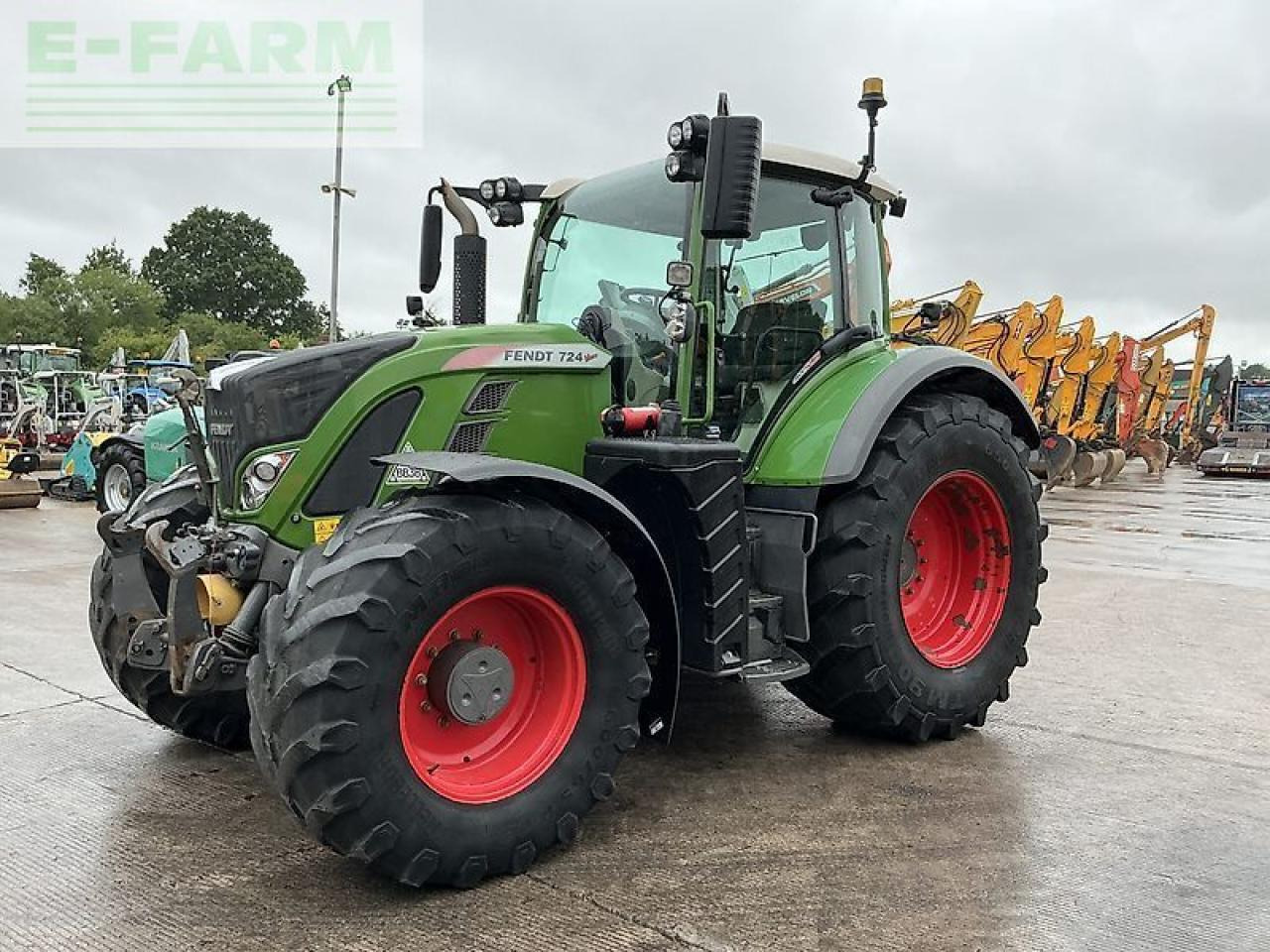 Fendt 724 profi plus vario tractor (st23355) ProfiPlus - Farm tractor: picture 4 Fendt 724 profi plus vario tractor (st23355) ProfiPlus - Farm tractor: picture 4