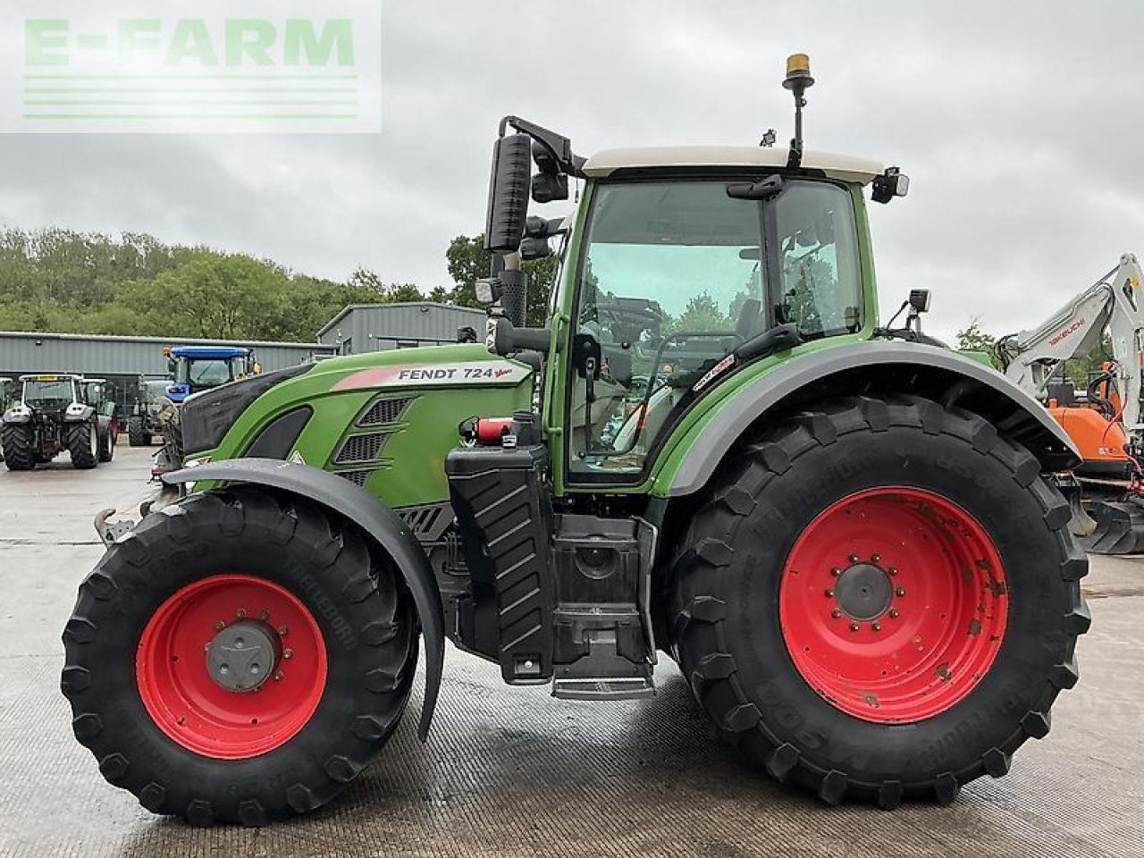 Fendt 724 profi plus vario tractor (st23355) ProfiPlus - Farm tractor: picture 5 Fendt 724 profi plus vario tractor (st23355) ProfiPlus - Farm tractor: picture 5
