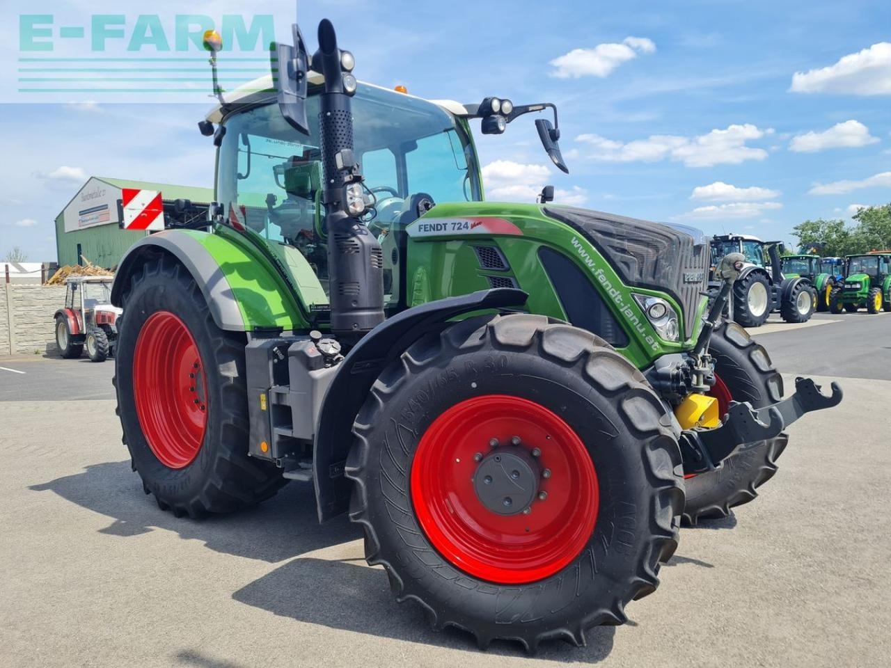 Fendt 724 vario - Farm tractor: picture 4 Fendt 724 vario - Farm tractor: picture 4