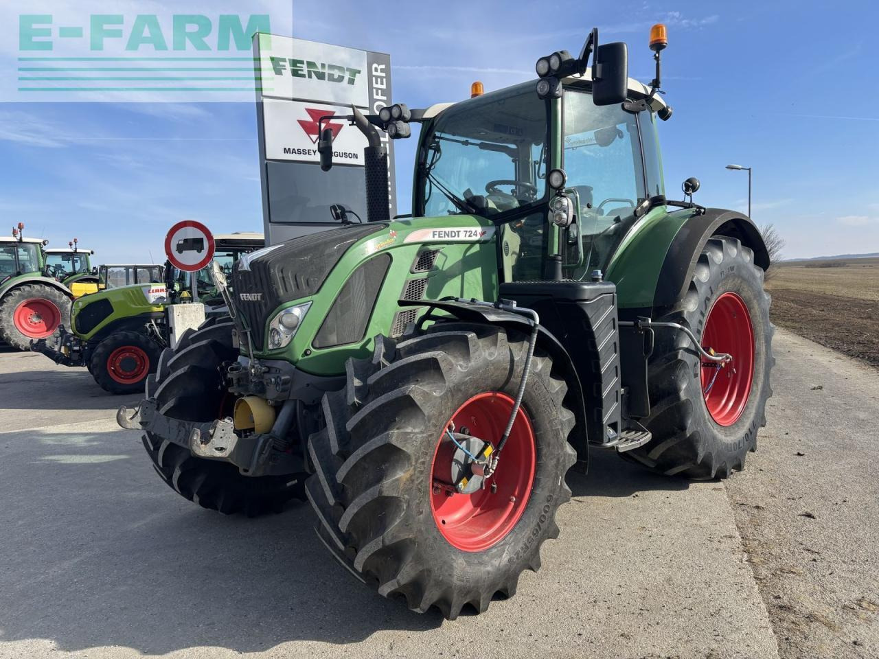 Fendt 724 vario - Farm tractor: picture 3 Fendt 724 vario - Farm tractor: picture 3