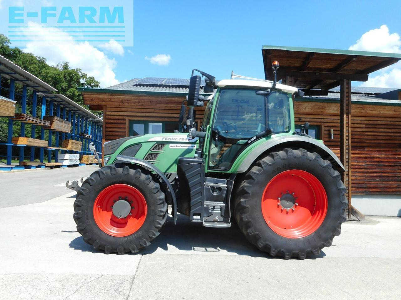 Fendt 724 vario - Farm tractor: picture 1 Fendt 724 vario - Farm tractor: picture 1