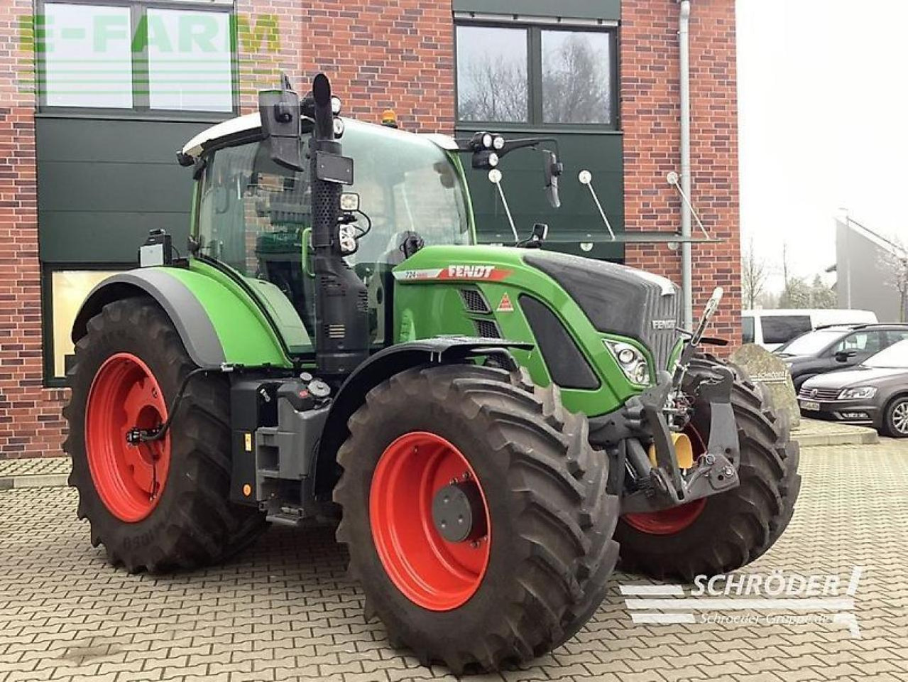 Farm tractor Fendt 724 vario gen6 profi plus ProfiPlus: picture 8
