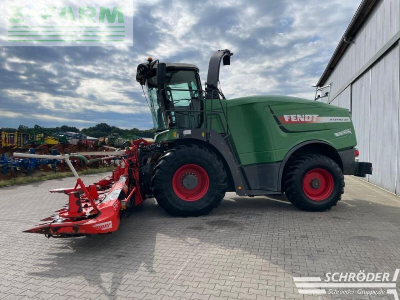 Fendt katana 65 + kemper 375 plus - Forage harvester: picture 4 Fendt katana 65 + kemper 375 plus - Forage harvester: picture 4