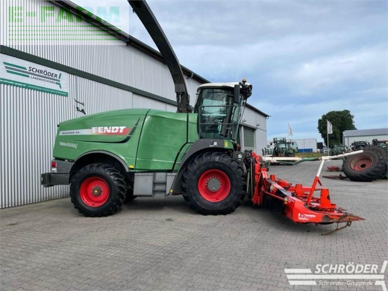 Fendt katana 65 + kemper 375 plus - Forage harvester: picture 2 Fendt katana 65 + kemper 375 plus - Forage harvester: picture 2