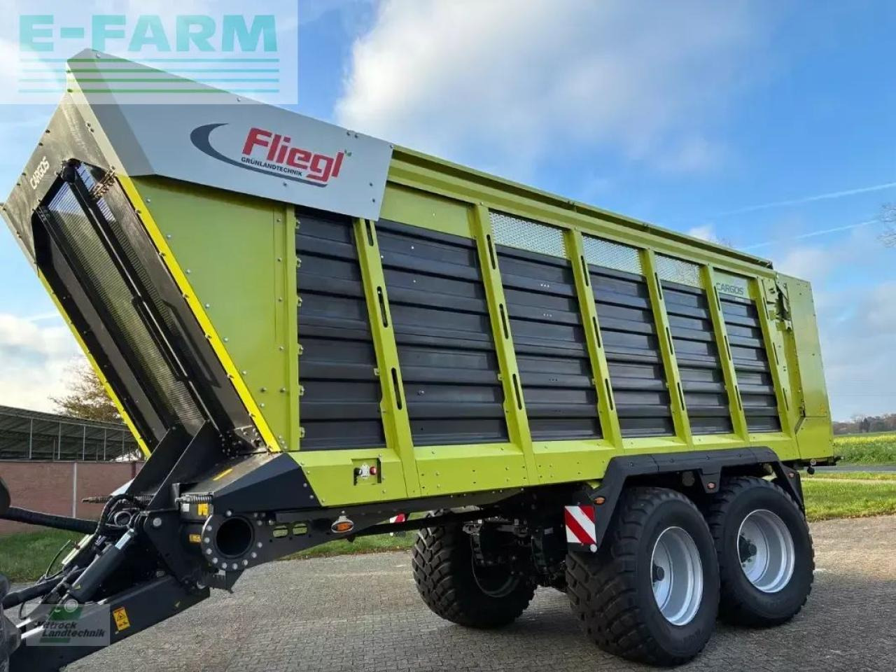 Farm tipping trailer/ Dumper Fliegl cargos 750 trend: picture 10