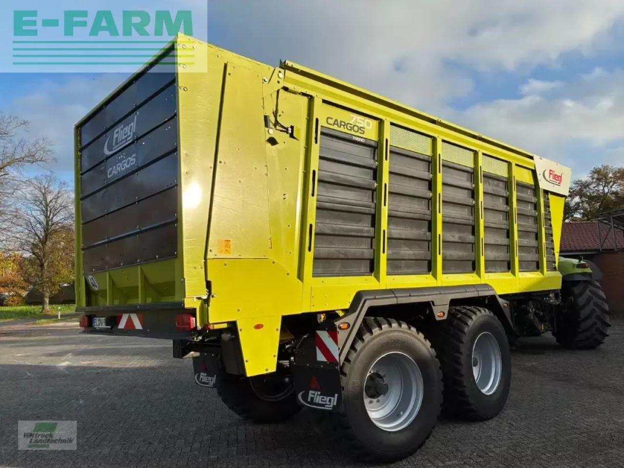 Farm tipping trailer/ Dumper Fliegl cargos 750 trend: picture 6