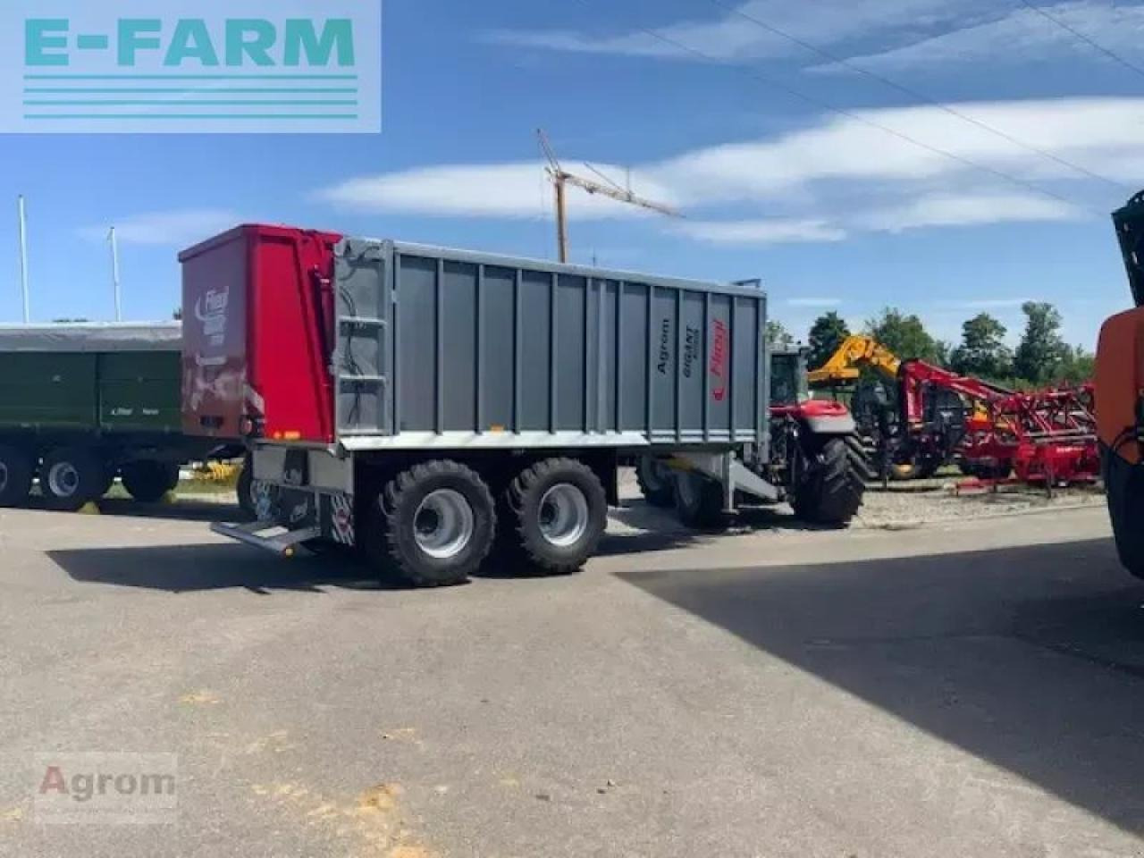 Fliegl gigant asw 271 c - Farm tipping trailer/ Dumper: picture 1 Fliegl gigant asw 271 c - Farm tipping trailer/ Dumper: picture 1