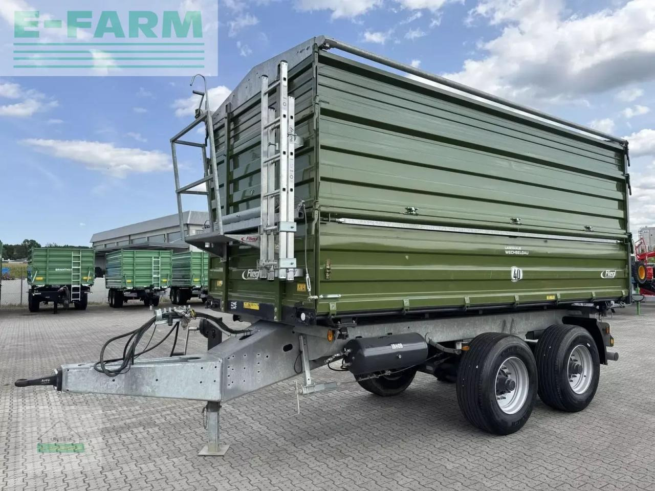 Fliegl tdk 200 - Farm tipping trailer/ Dumper: picture 1 Fliegl tdk 200 - Farm tipping trailer/ Dumper: picture 1