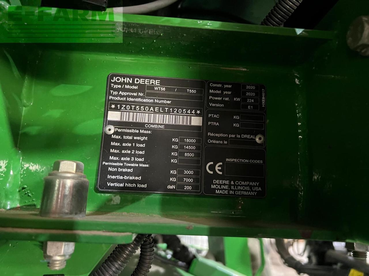 Combine header Geringhoff HVV 540: picture 7