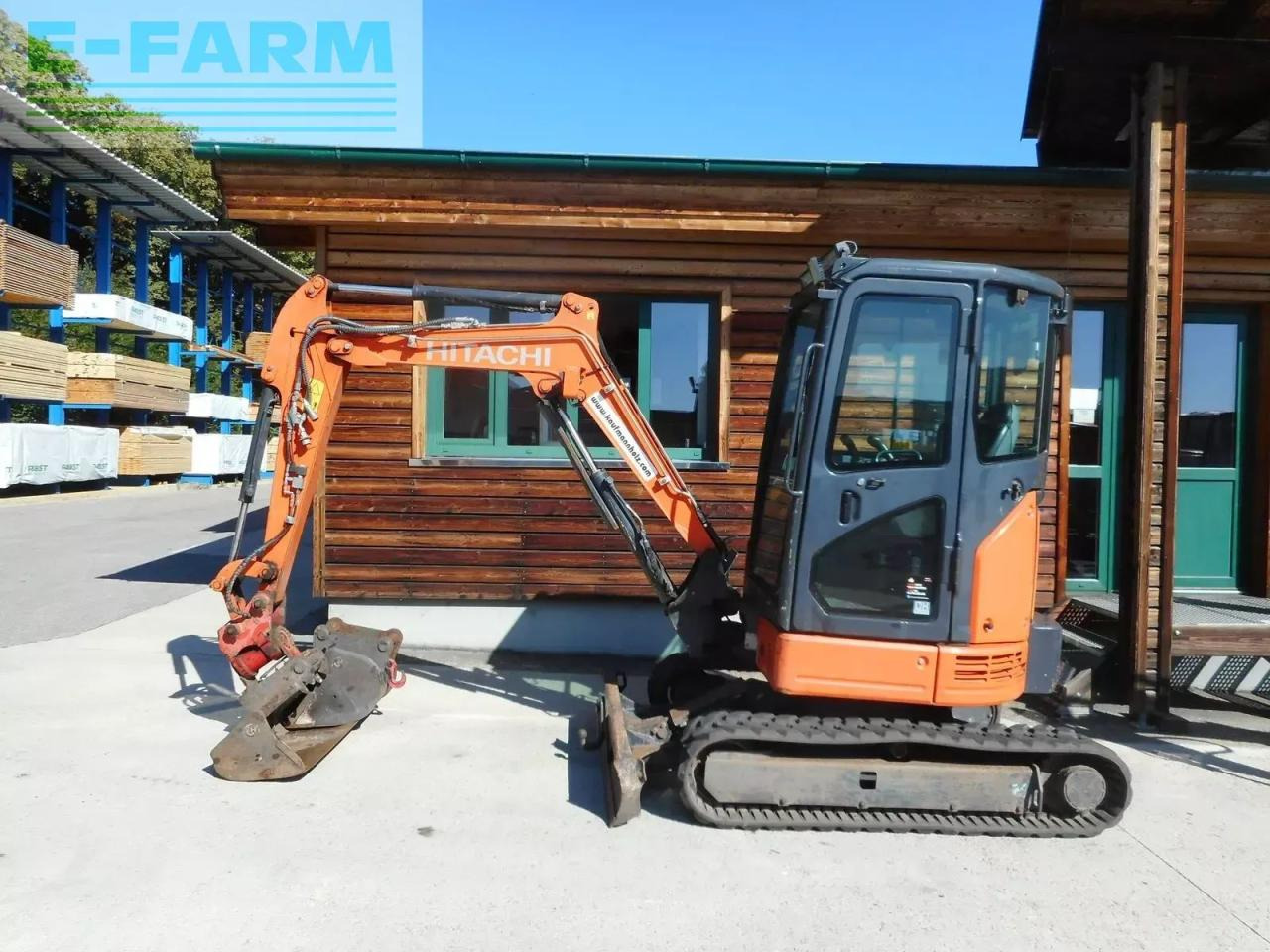 Hitachi zx26u-6 ( 2.740kg ) powertilt u. hydr. sw - Mini excavator: picture 1 Hitachi zx26u-6 ( 2.740kg ) powertilt u. hydr. sw - Mini excavator: picture 1