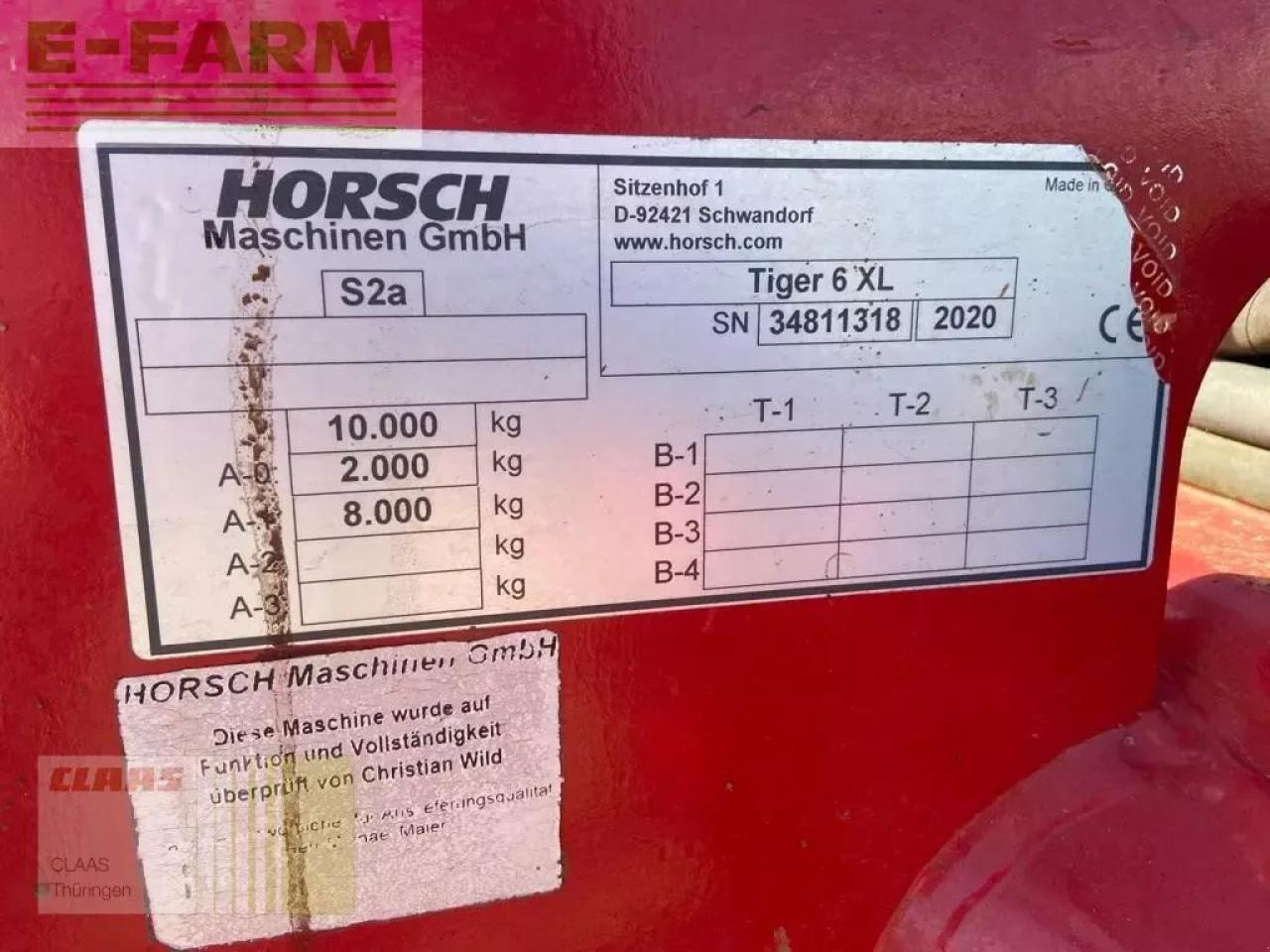 Horsch tiger 6 xl - Cultivator: picture 4 Horsch tiger 6 xl - Cultivator: picture 4