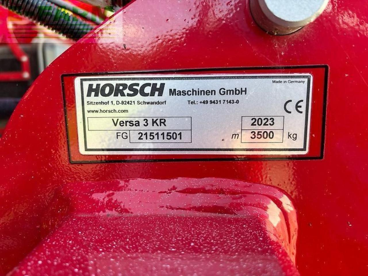 Horsch versa 3 kr - Seed drill: picture 5 Horsch versa 3 kr - Seed drill: picture 5