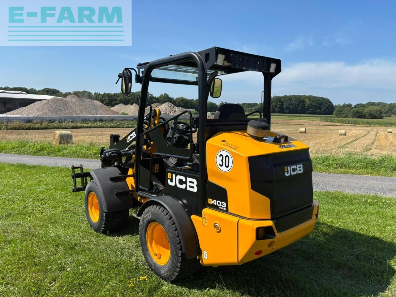 JCB 403 plus mit fahrerschutzdach - Mini excavator: picture 5 JCB 403 plus mit fahrerschutzdach - Mini excavator: picture 5