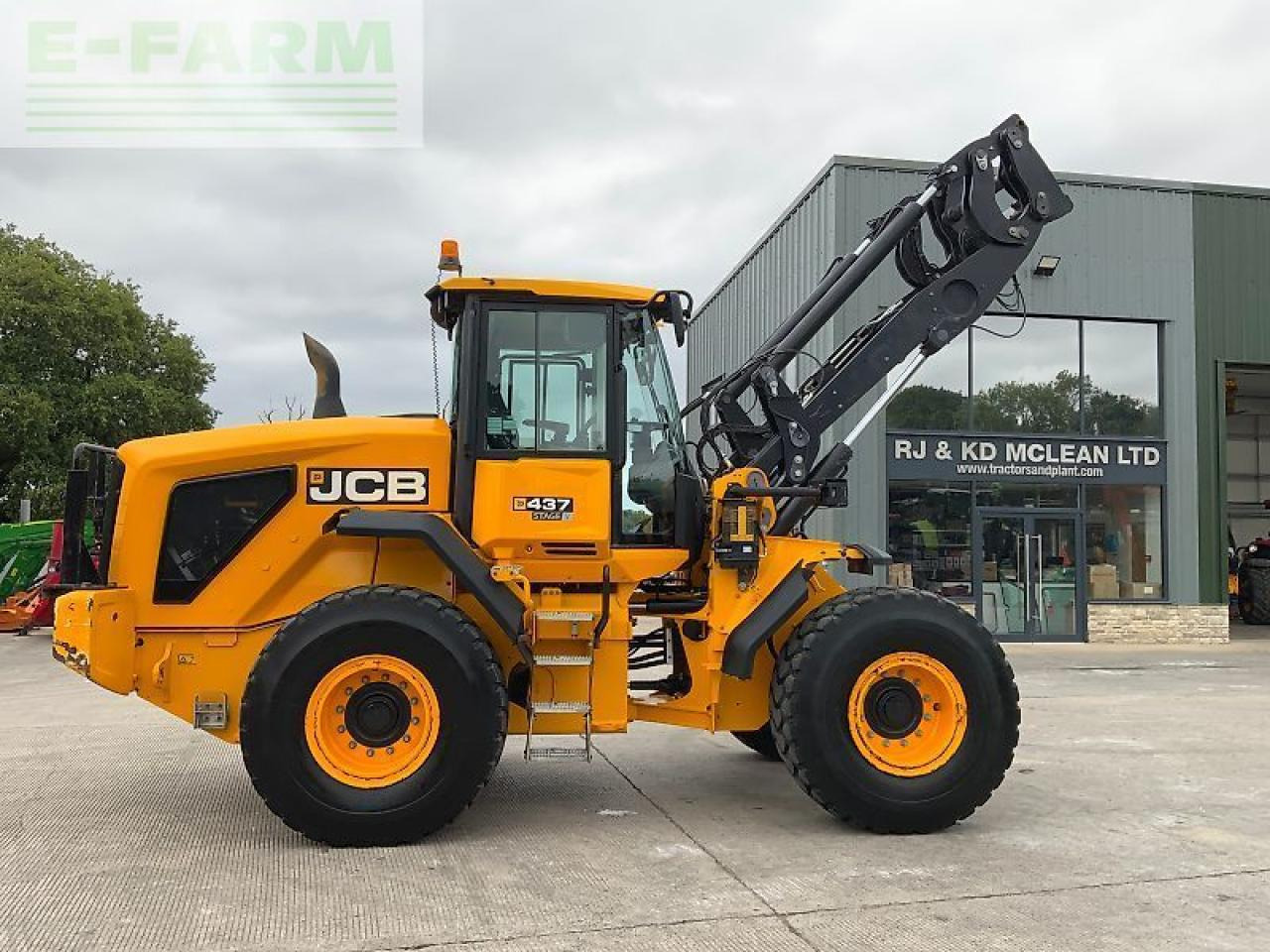 JCB 437 wheeled loading shovel (st23075) - Mini excavator: picture 1 JCB 437 wheeled loading shovel (st23075) - Mini excavator: picture 1