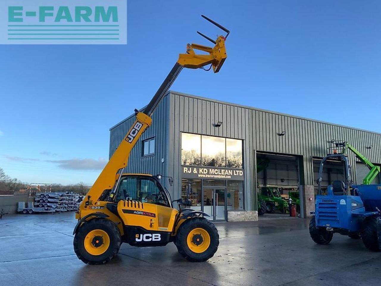 JCB 538-60 agri xtra telehandler (st25443) - Telescopic handler: picture 1 JCB 538-60 agri xtra telehandler (st25443) - Telescopic handler: picture 1