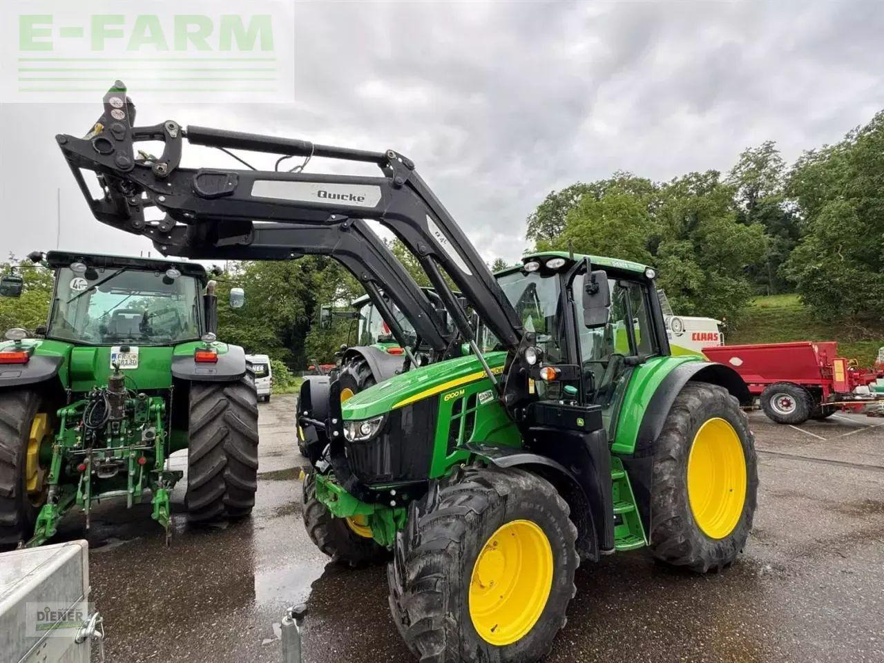John Deere 6100m - Farm tractor: picture 1 John Deere 6100m - Farm tractor: picture 1