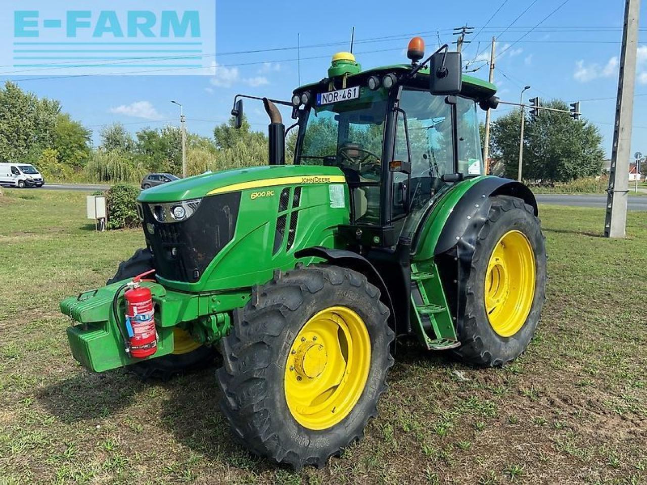 John Deere 6100rc - Farm tractor: picture 1 John Deere 6100rc - Farm tractor: picture 1