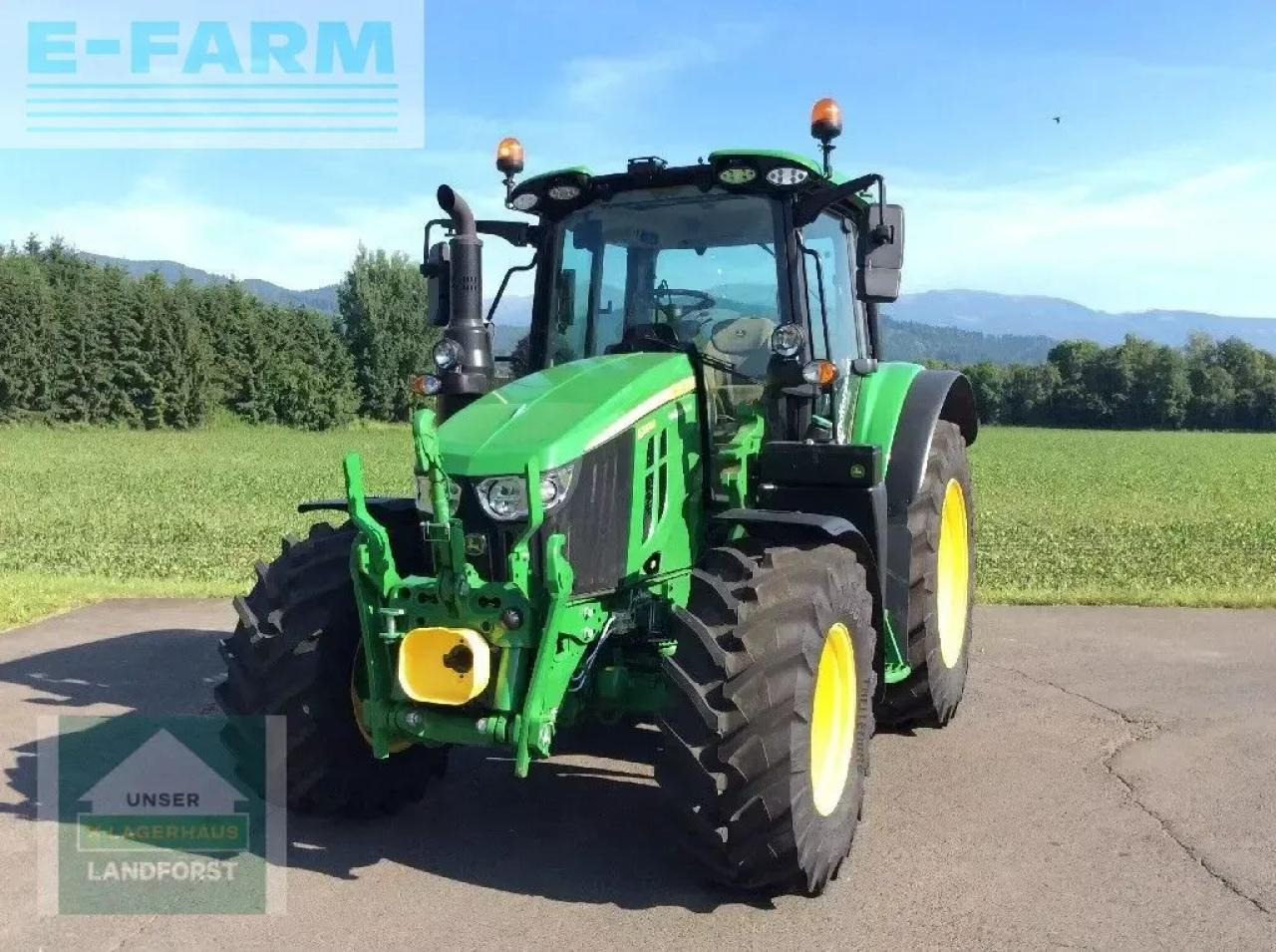 John Deere 6120 m - Farm tractor: picture 2 John Deere 6120 m - Farm tractor: picture 2