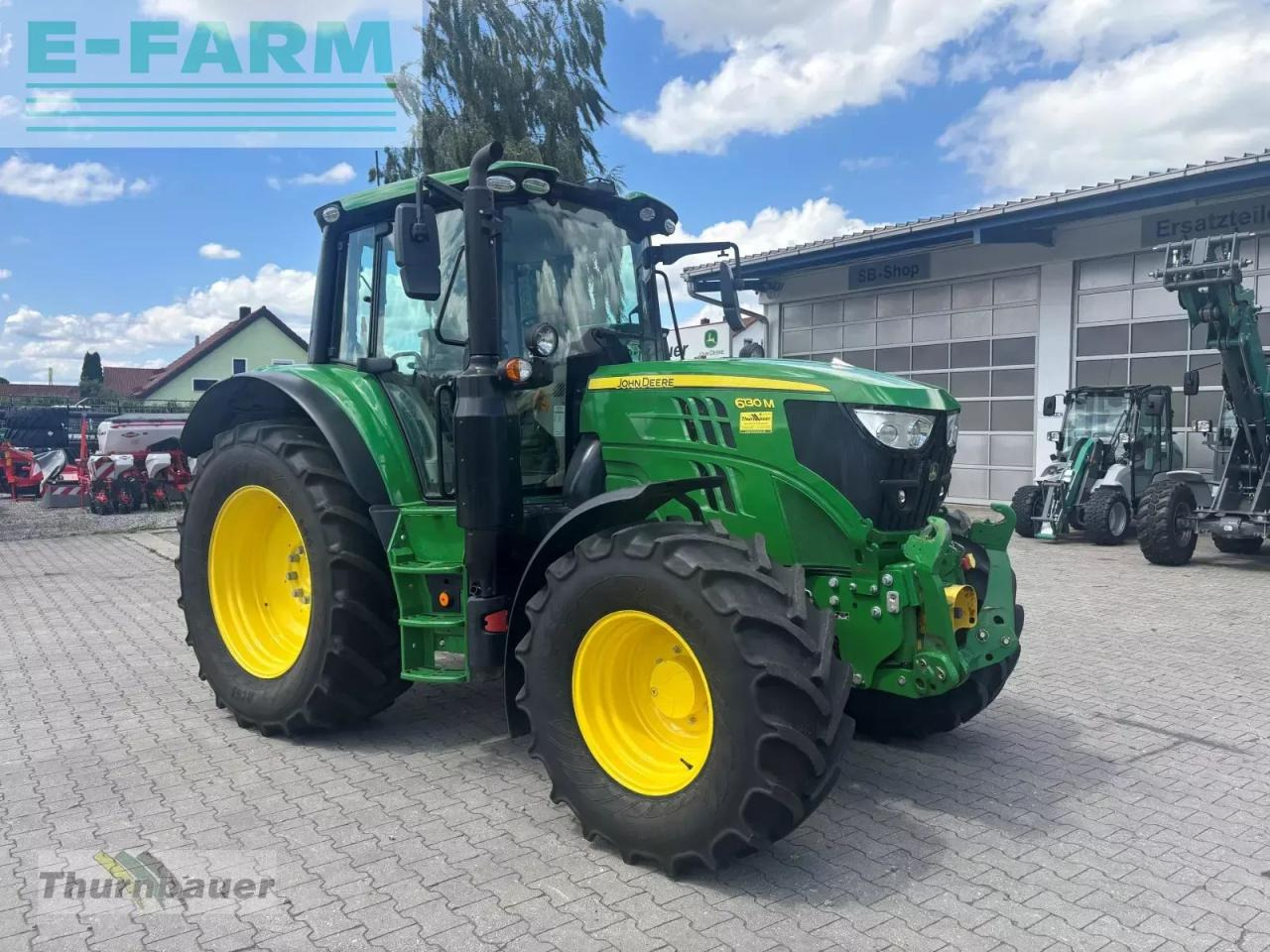 John Deere 6130m - Farm tractor: picture 2 John Deere 6130m - Farm tractor: picture 2