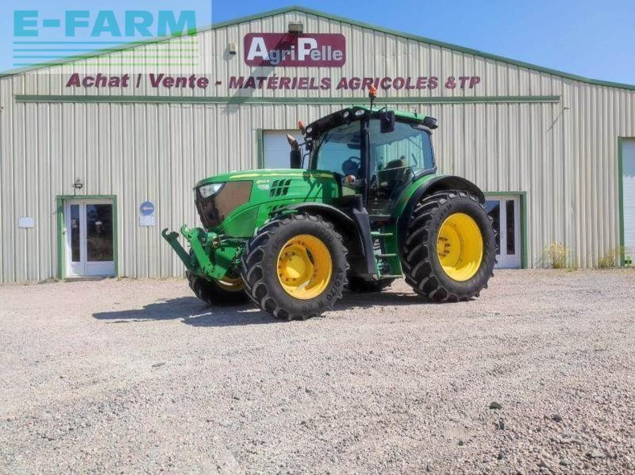 John Deere 6140r - Farm tractor: picture 1 John Deere 6140r - Farm tractor: picture 1