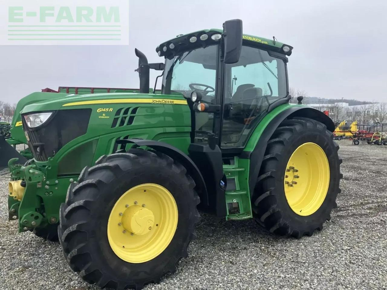 John Deere 6145r - Farm tractor: picture 1 John Deere 6145r - Farm tractor: picture 1