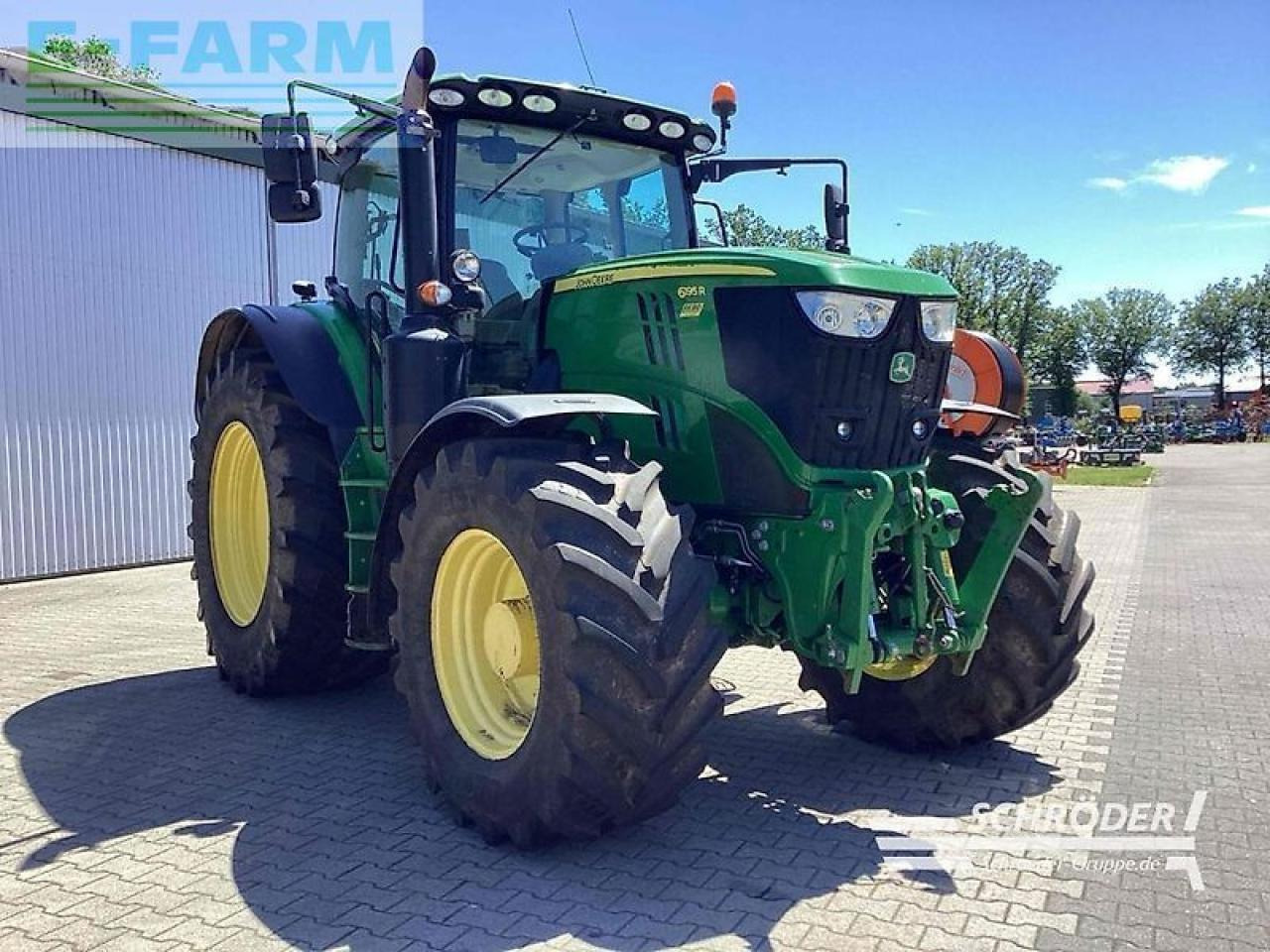 John Deere 6195 r - Farm tractor: picture 1 John Deere 6195 r - Farm tractor: picture 1