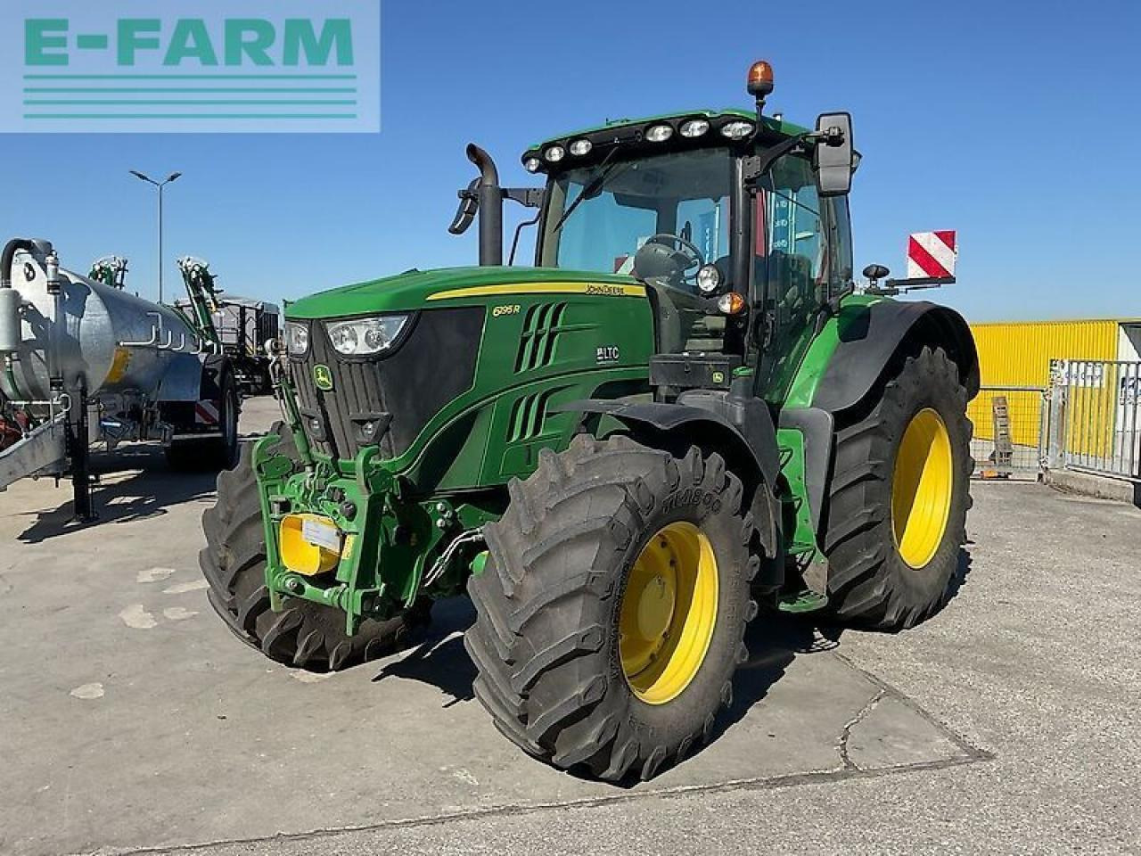 John Deere 6195r - Farm tractor: picture 1 John Deere 6195r - Farm tractor: picture 1