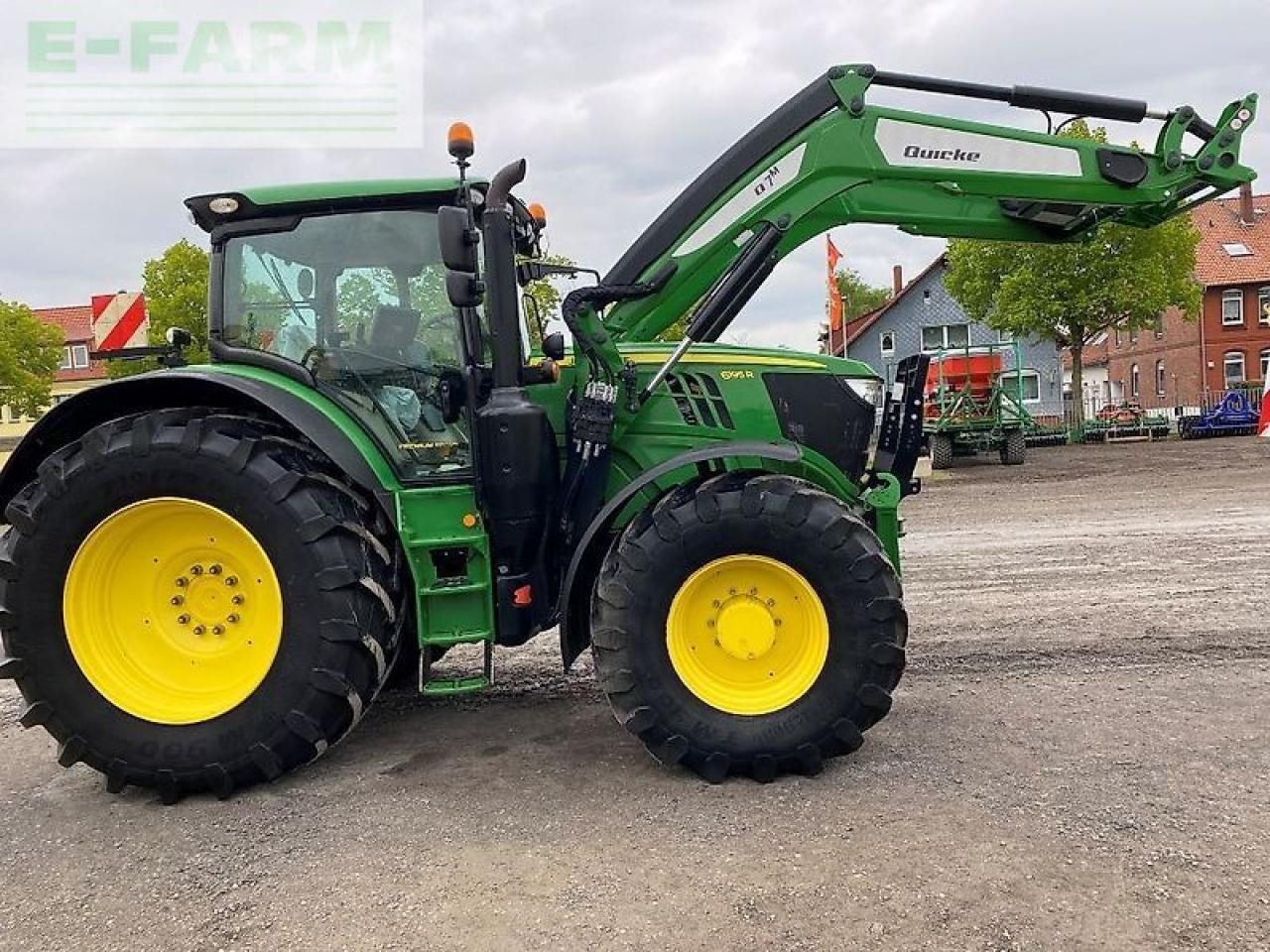 John Deere 6195r - Farm tractor: picture 2 John Deere 6195r - Farm tractor: picture 2